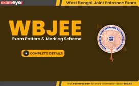 wbjee 2024 exam pattern & marking scheme