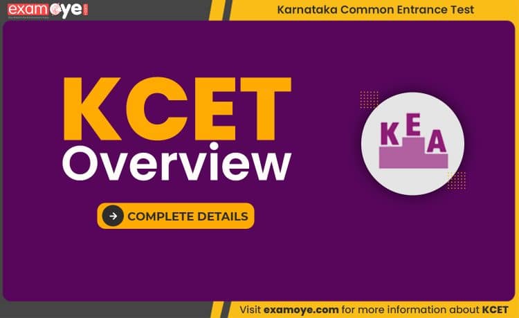 KCET 2024 Overview