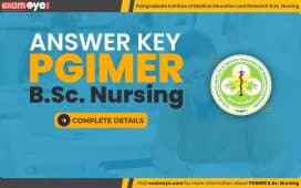 PGIMER B.Sc. Nursing Answer Key