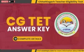CG TET Answer Key